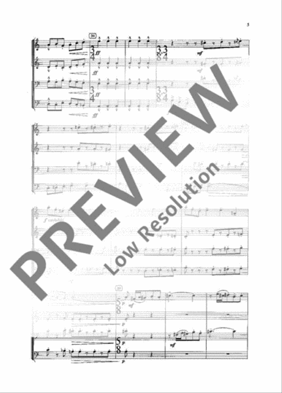 Suite Trombone scores gallery preview page 6