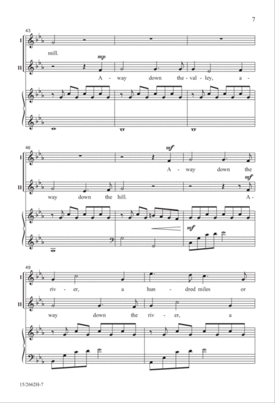 Where Go the Boats? 2-Part scores gallery preview page 8