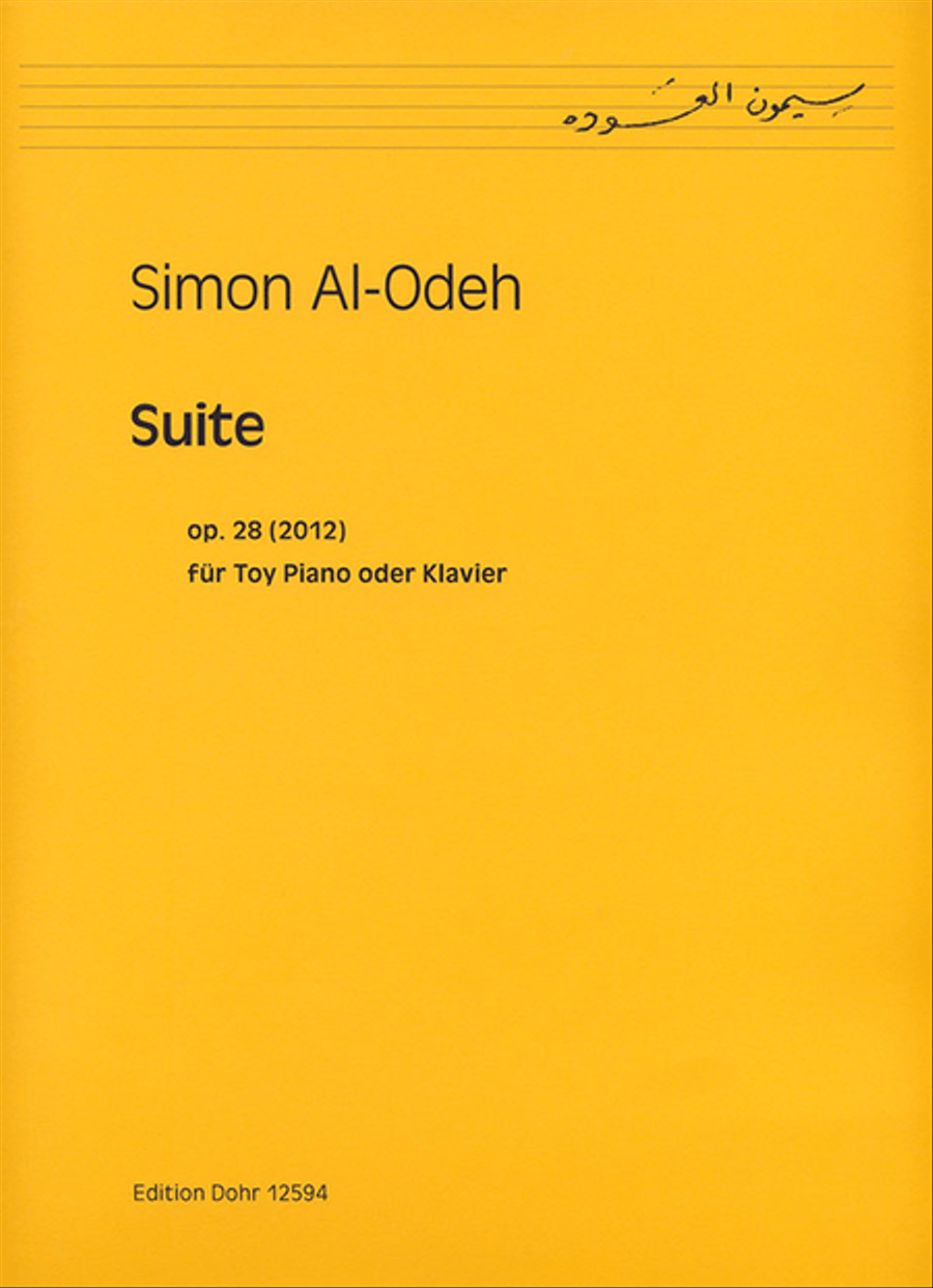 Suite für Toy Piano (oder Klavier) op. 28 (2012) Piano Solo scores gallery preview page 1