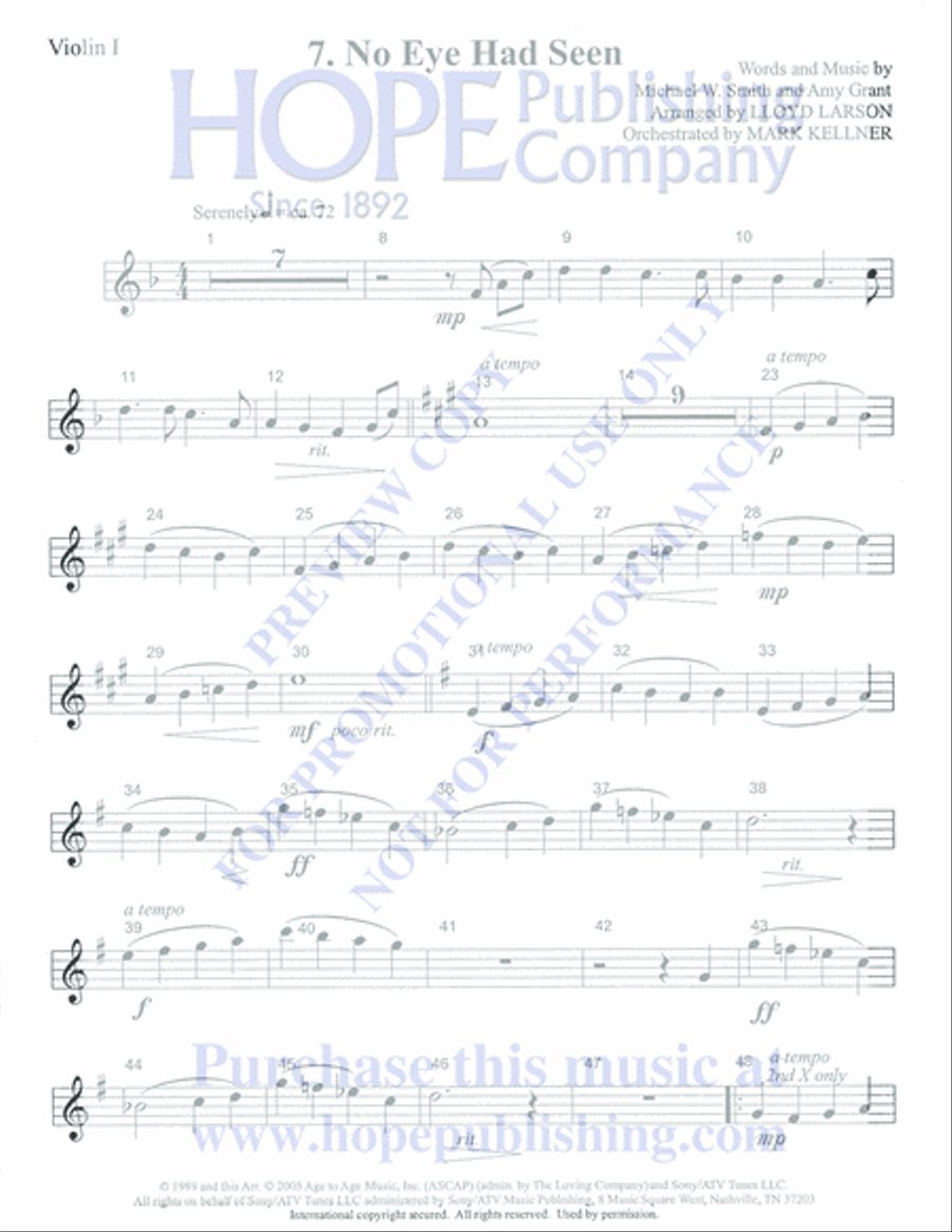 Emmanuel Emmanuel Orchestra scores gallery preview page 315