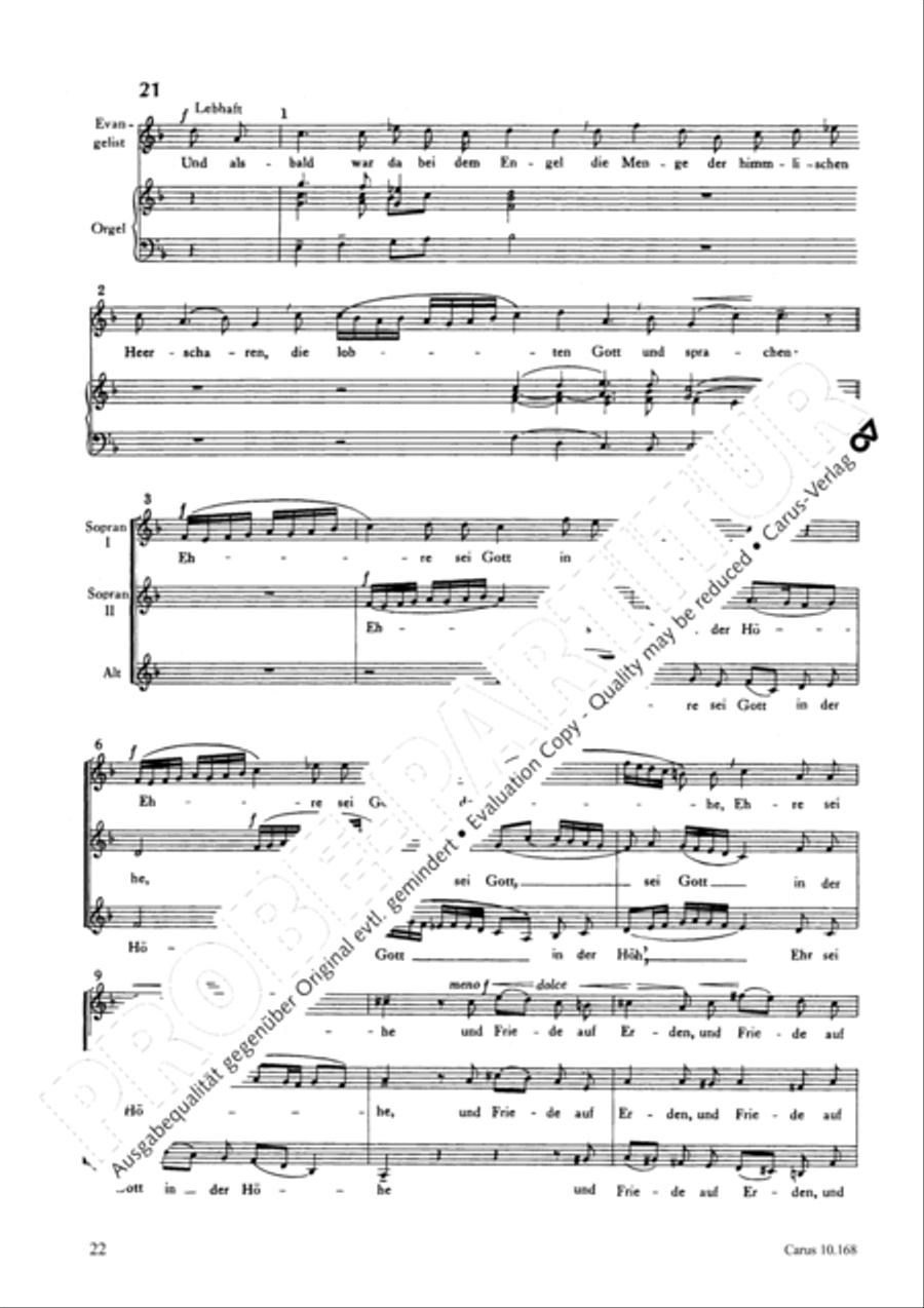 The Christmas Story (Die Weihnachtsgeschichte) SSA scores gallery preview page 25