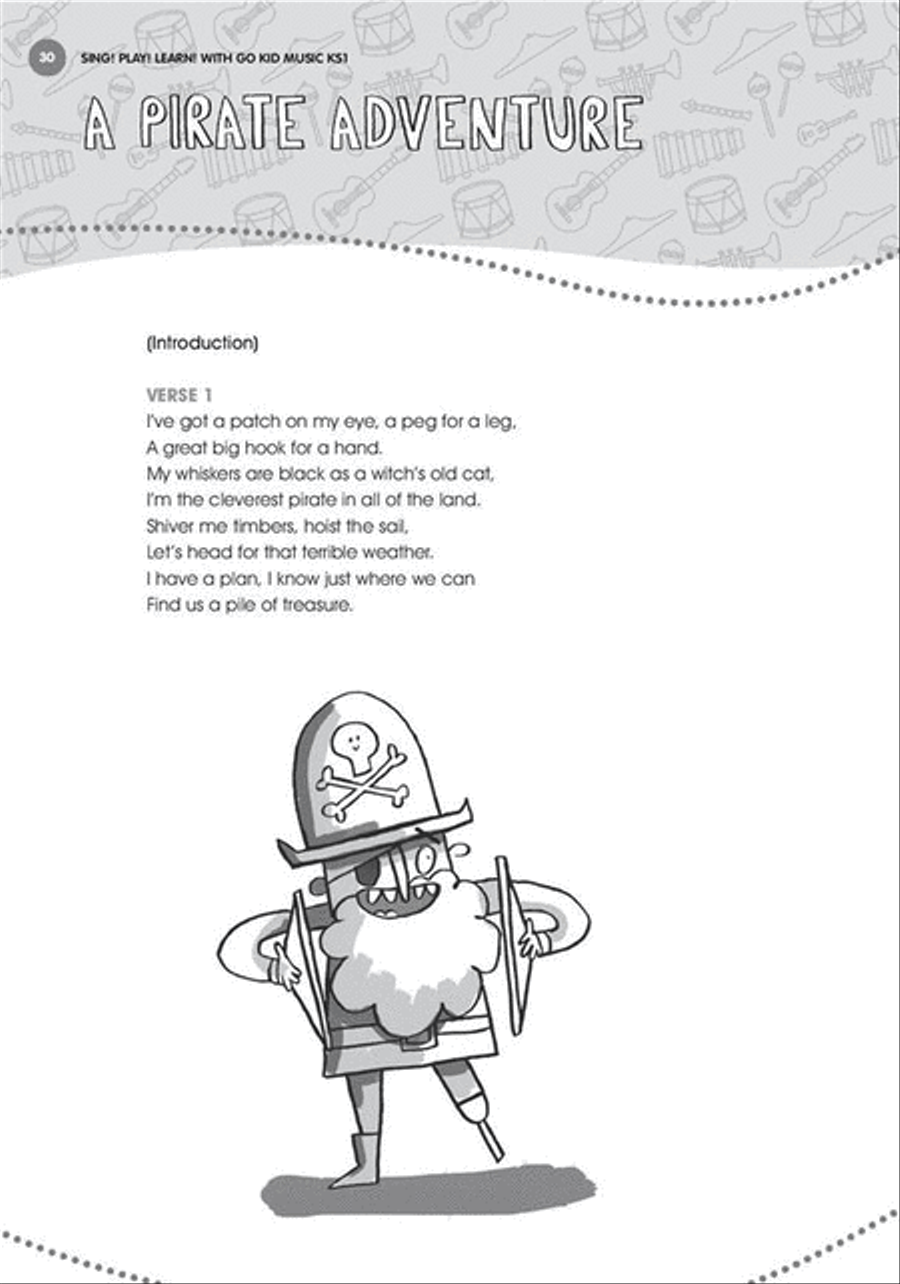 Sing! Play! Learn! with Go Kid Music - Key Stage 1 Book and DVD scores gallery preview page 4