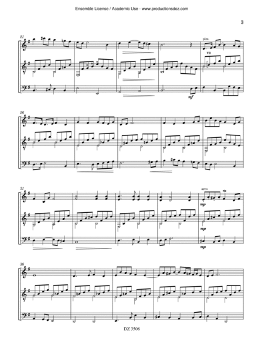 Dicle ve Firat Cello scores gallery preview page 3