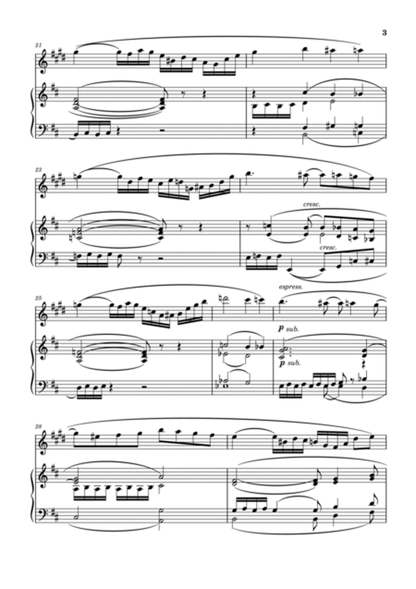 Konzert für Klarinette and Klavier TrV292 by Richard Strauss for clarinet and piano.