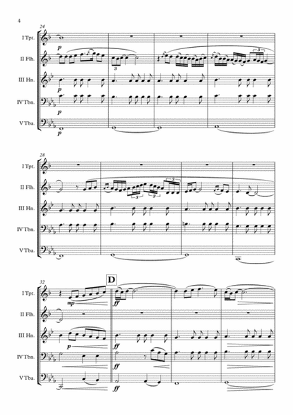 "Concierto De Aranjuez" Brass Quintet arr. Adrian Wagner image number null
