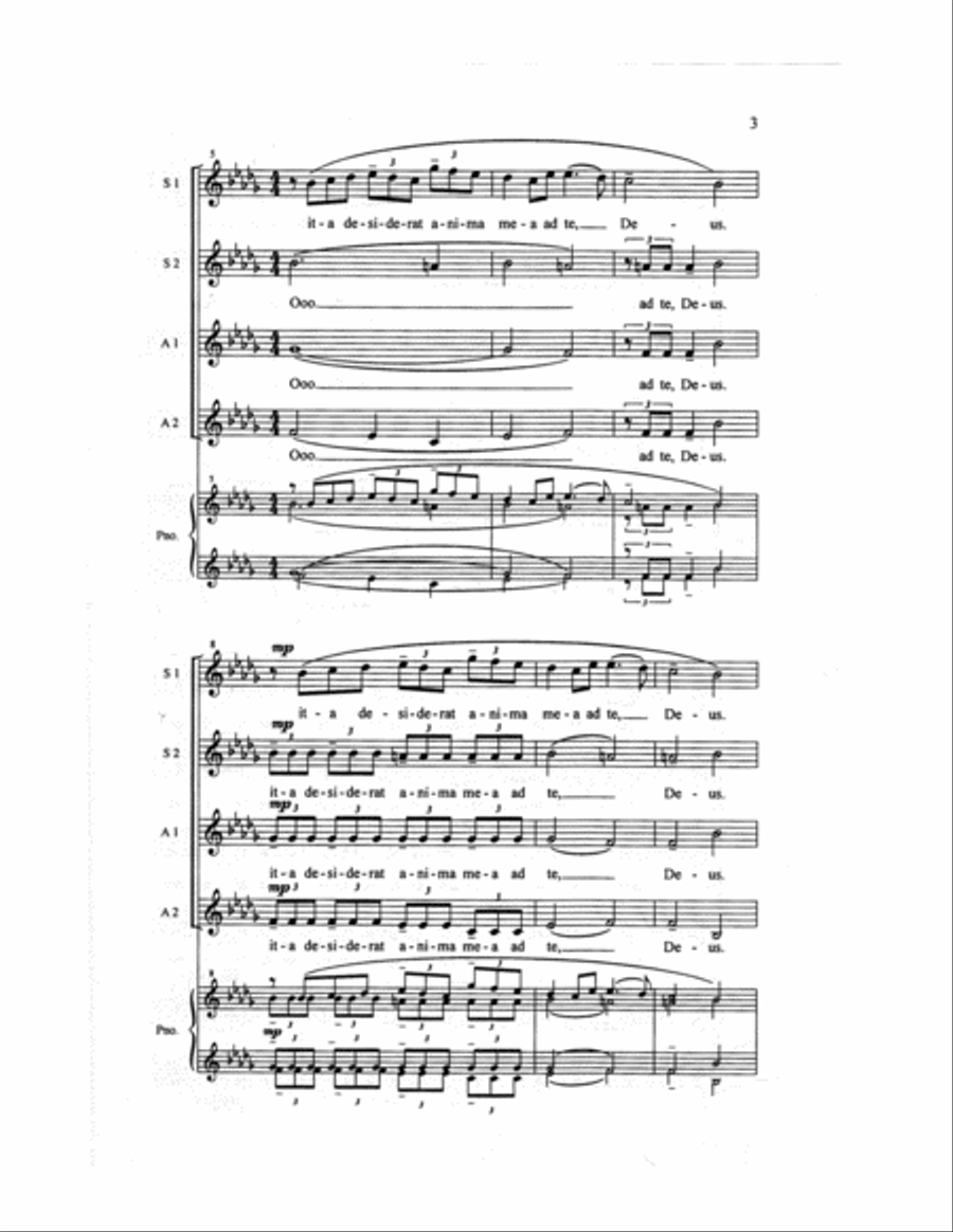 Sicut Cervus Sicut Cervus SSAA scores gallery preview page 3