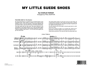 Book cover for My Little Suede Shoes - Conductor Score (Full Score)