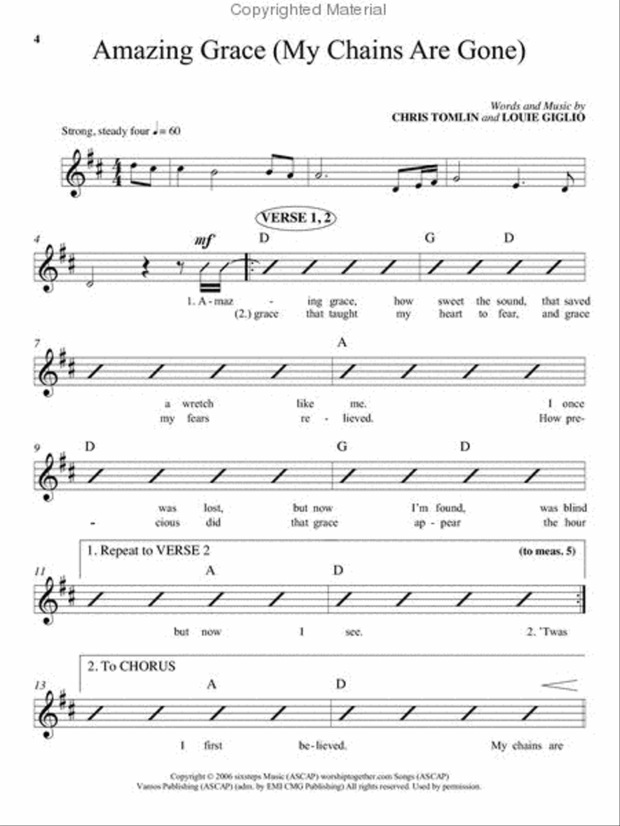 Guitar Praise & Worship Songbook Guitar scores gallery preview page 5