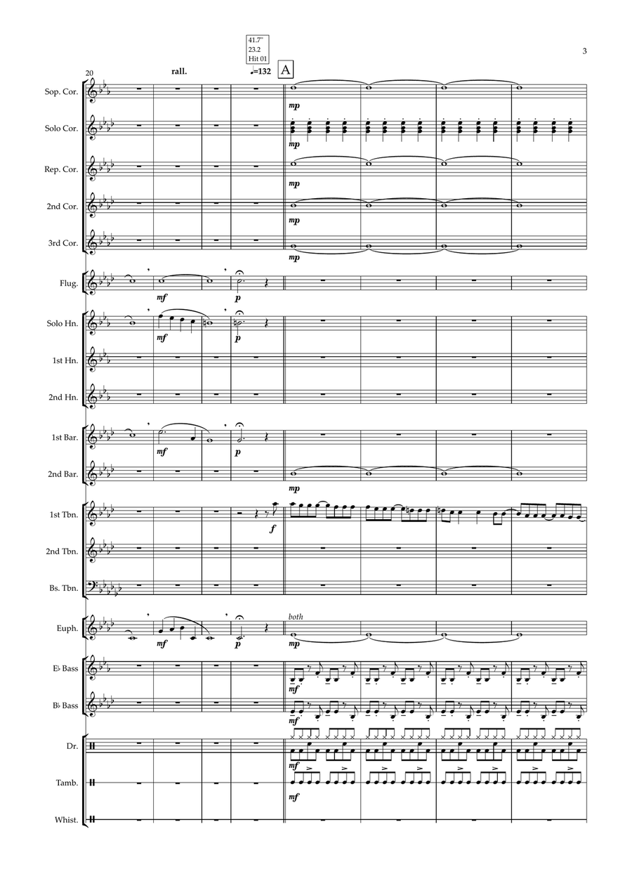 Heroes And Villains Brass Band scores gallery preview page 3