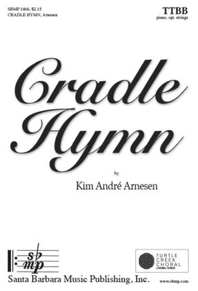 Book cover for Cradle Hymn - TTBB Octavo
