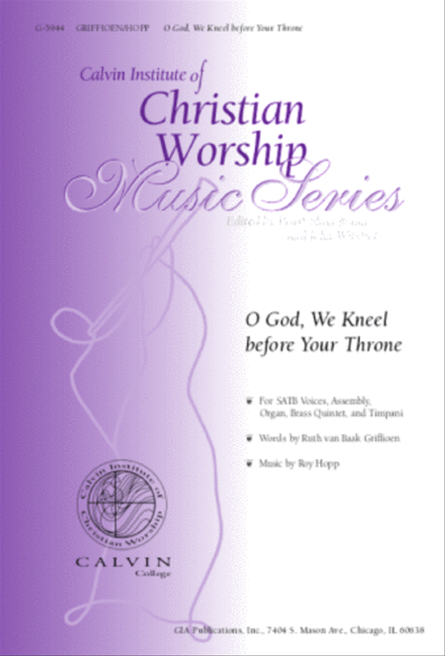 O God, We Kneel before Your Throne - Instrument edition Trombone scores gallery preview page 1