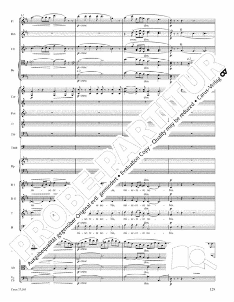 Messe solennelle de sainte Cecile STB scores gallery preview page 142