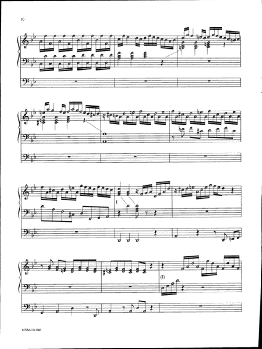 Music for a Celebration, Set 1 Organ scores gallery preview page 5