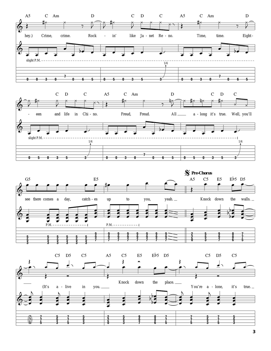 Original Prankster Acoustic Guitar scores gallery preview page 3