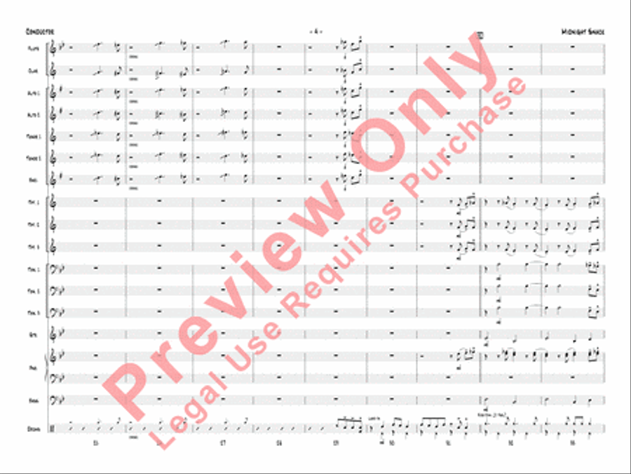 Midnight Snack Jazz Ensemble scores gallery preview page 7