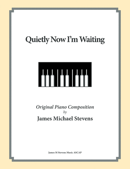 Quietly Now I'm Waiting (Reflective Piano) image number null