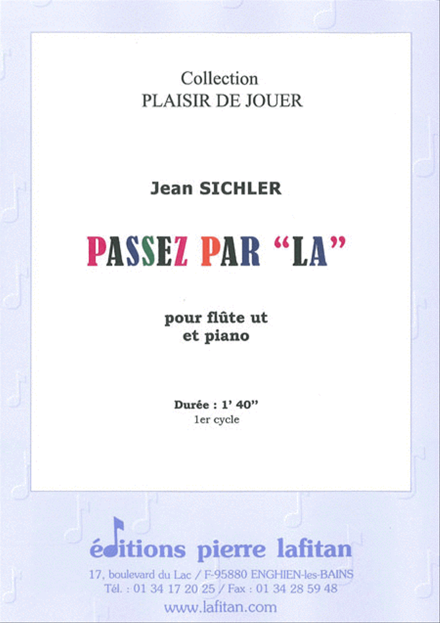 Passez Par La Flute Solo scores gallery preview page 1