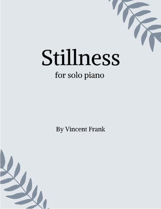 Book cover for Stillness