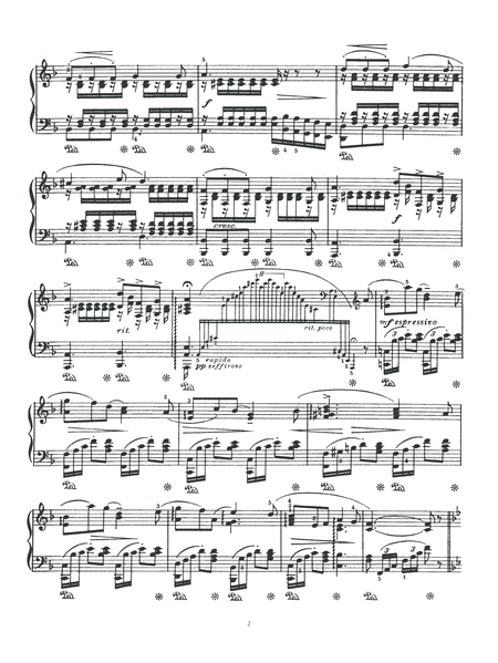 Flower Song Op.39 by Gustav Lange Piano - Digital Sheet Music