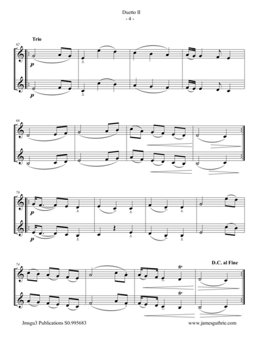Stamitz: Duet Op. 27 No. 2 for Clarinet Duo image number null