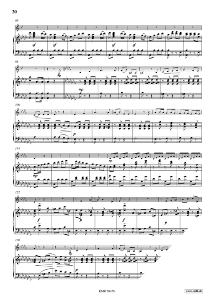 Concerto Bass Clarinet scores gallery preview page 11