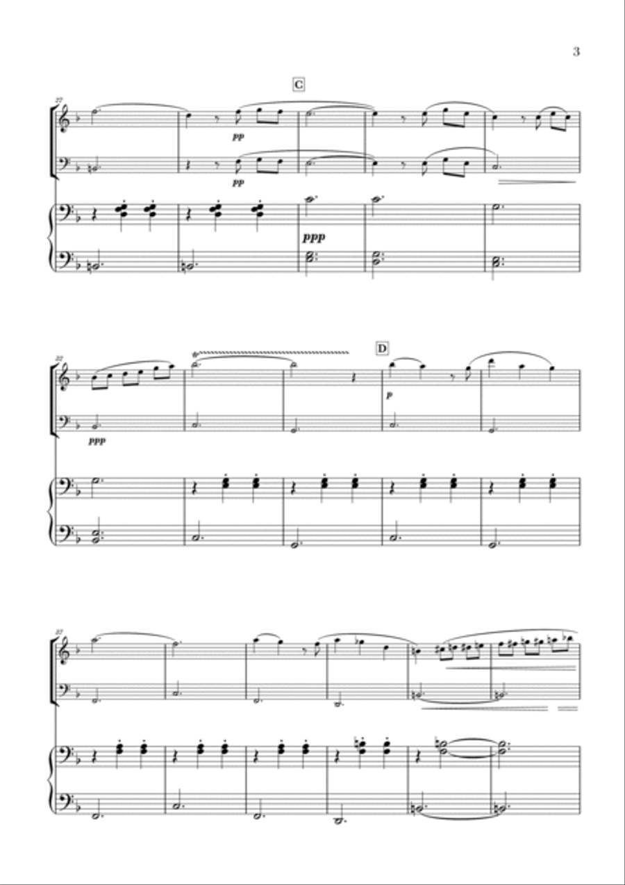 Married Life Piano Trio scores gallery preview page 3