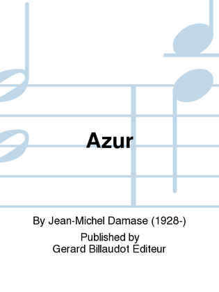 Book cover for Azur