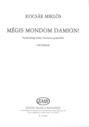 Book cover for Mégis mondom