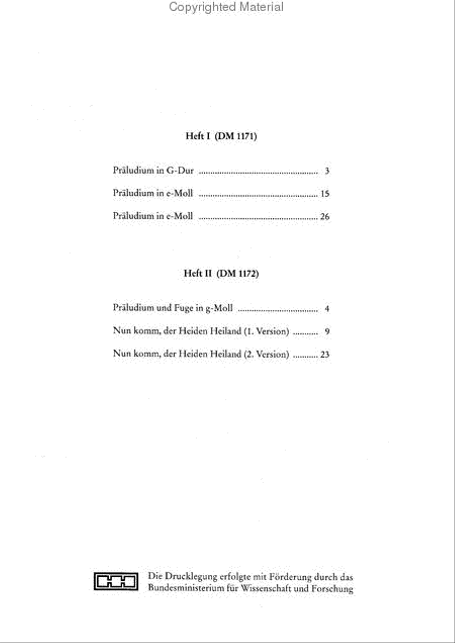 Orgelwerke Band 1 Orgelwerke Band 1 Organ scores gallery preview page 2