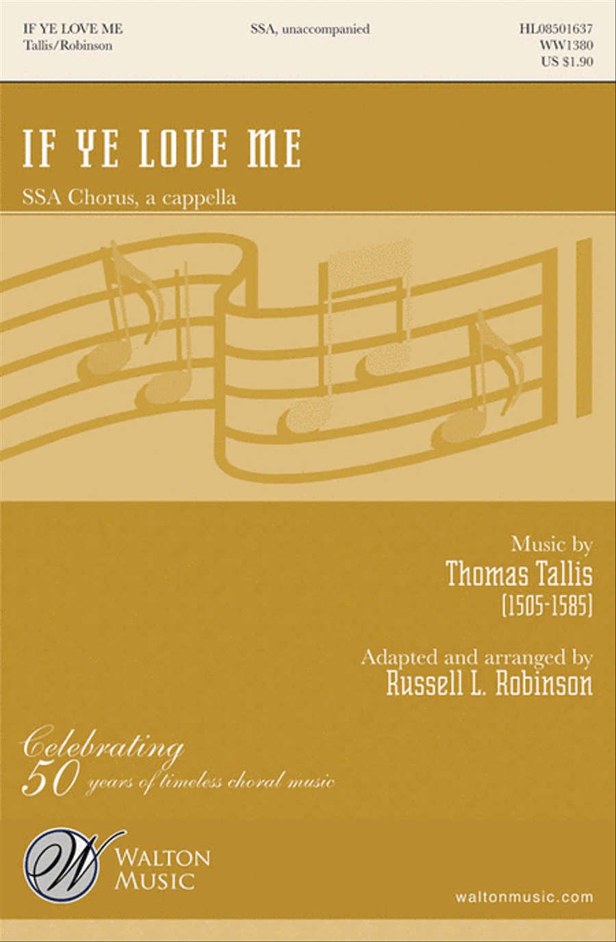 If Ye Love Me (SSA) If Ye Love Me (SSA) SSA scores gallery preview page 1