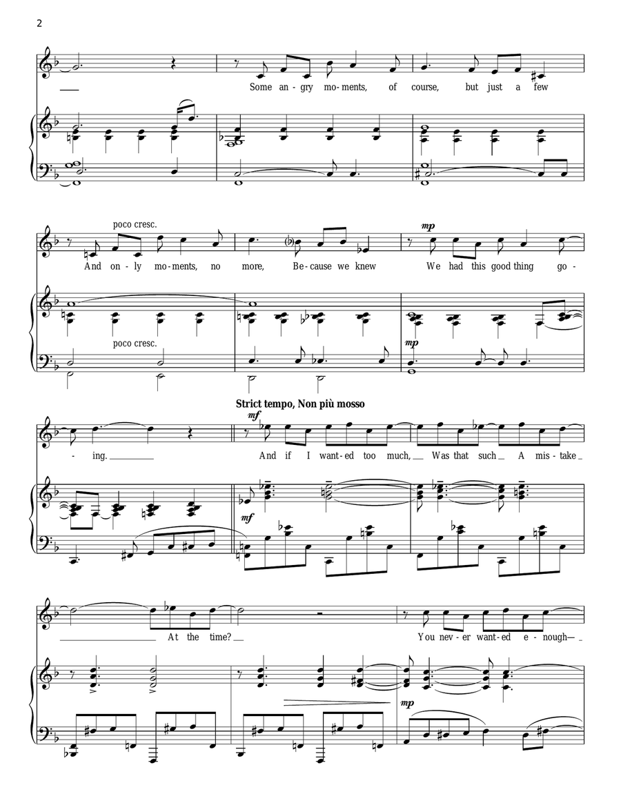 Good Thing Going Piano, Vocal scores gallery preview page 2
