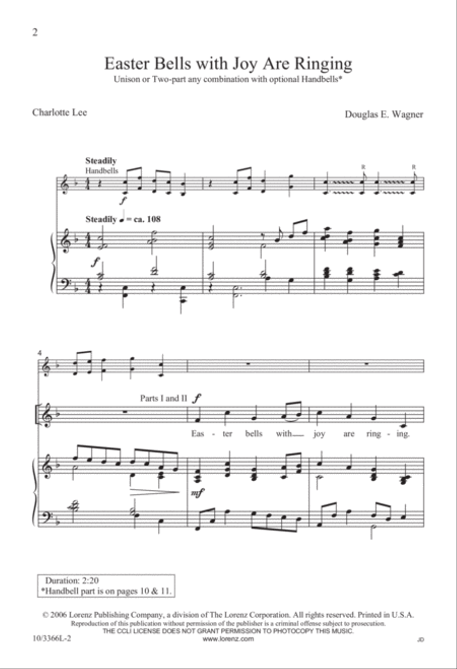 Easter Bells with Joy Are Ringing