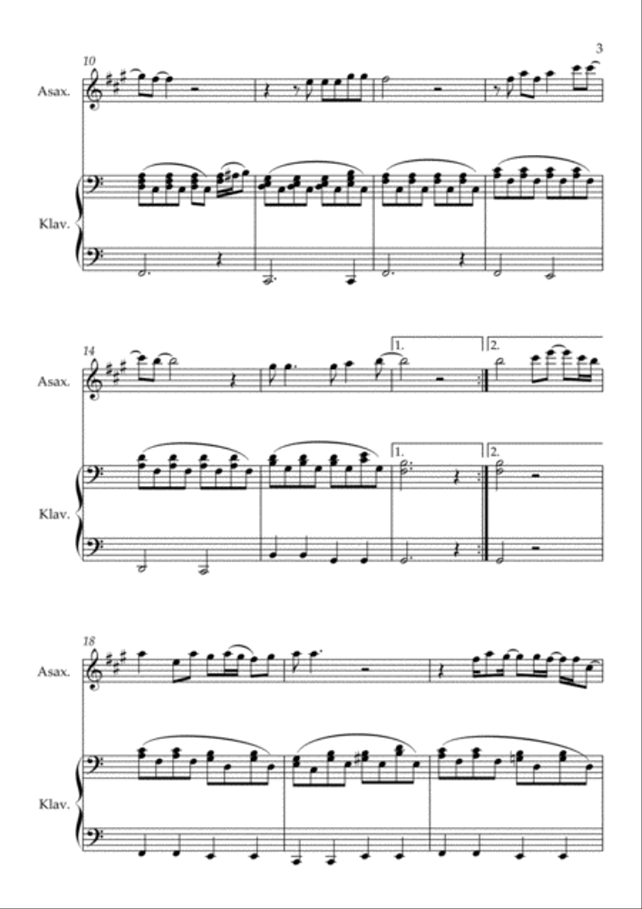 Imagine Alto Saxophone scores gallery preview page 3