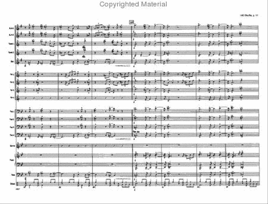 I-80 Shuffle I-80 Shuffle Jazz Ensemble scores gallery preview page 17