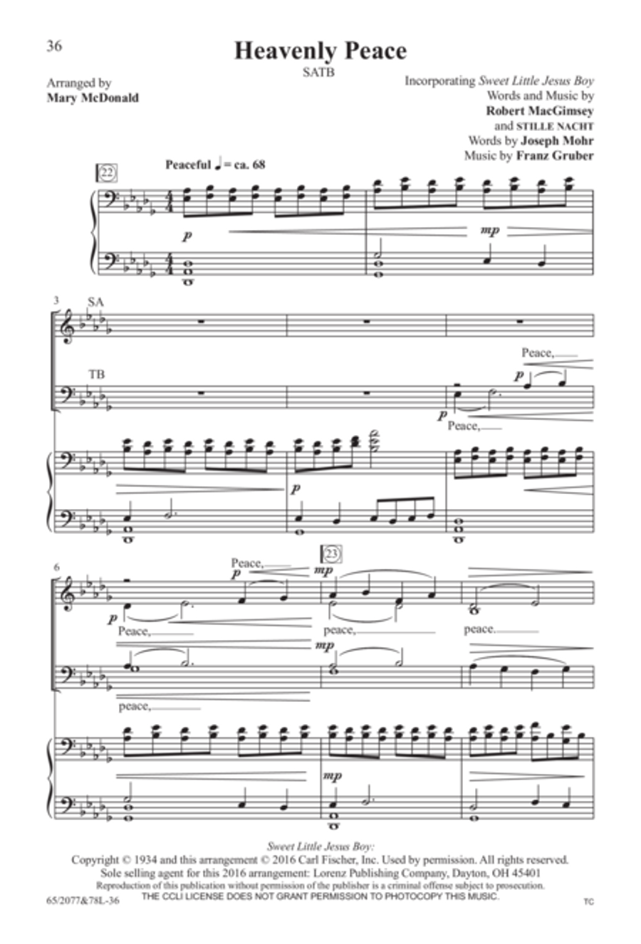 Jesus! - SATB Score with Performance CD 4-Part scores gallery preview page 14