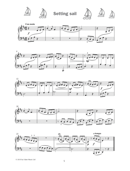 Improve Your Sight-Reading! A Piece a Week -- Piano, Level 5