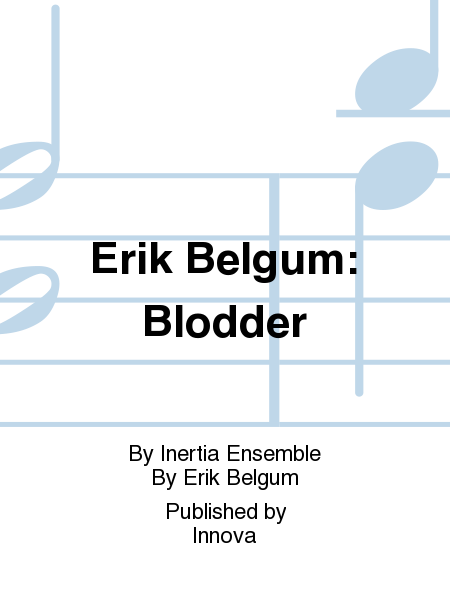 Erik Belgum: Blodder
