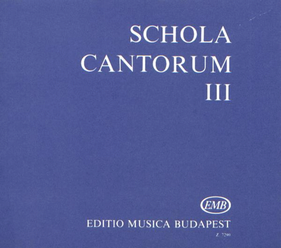Schola cantorum III Zwei- und dreistimmige Motett