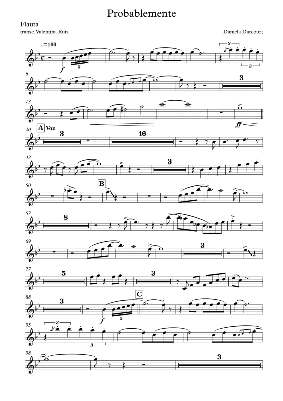Probablemente Probablemente Small Ensemble scores gallery preview page 1