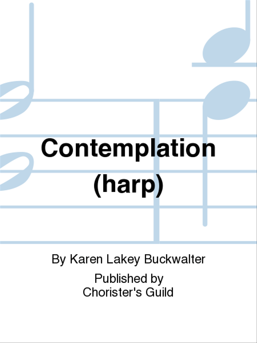 Contemplation (harp) Contemplation (harp) Harp scores gallery preview page 1