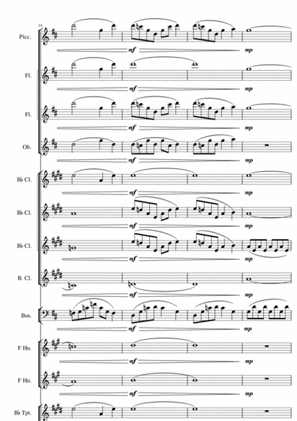 Dear Mother, (If Music Could Describe You) Full Orchestra - Digital Sheet Music