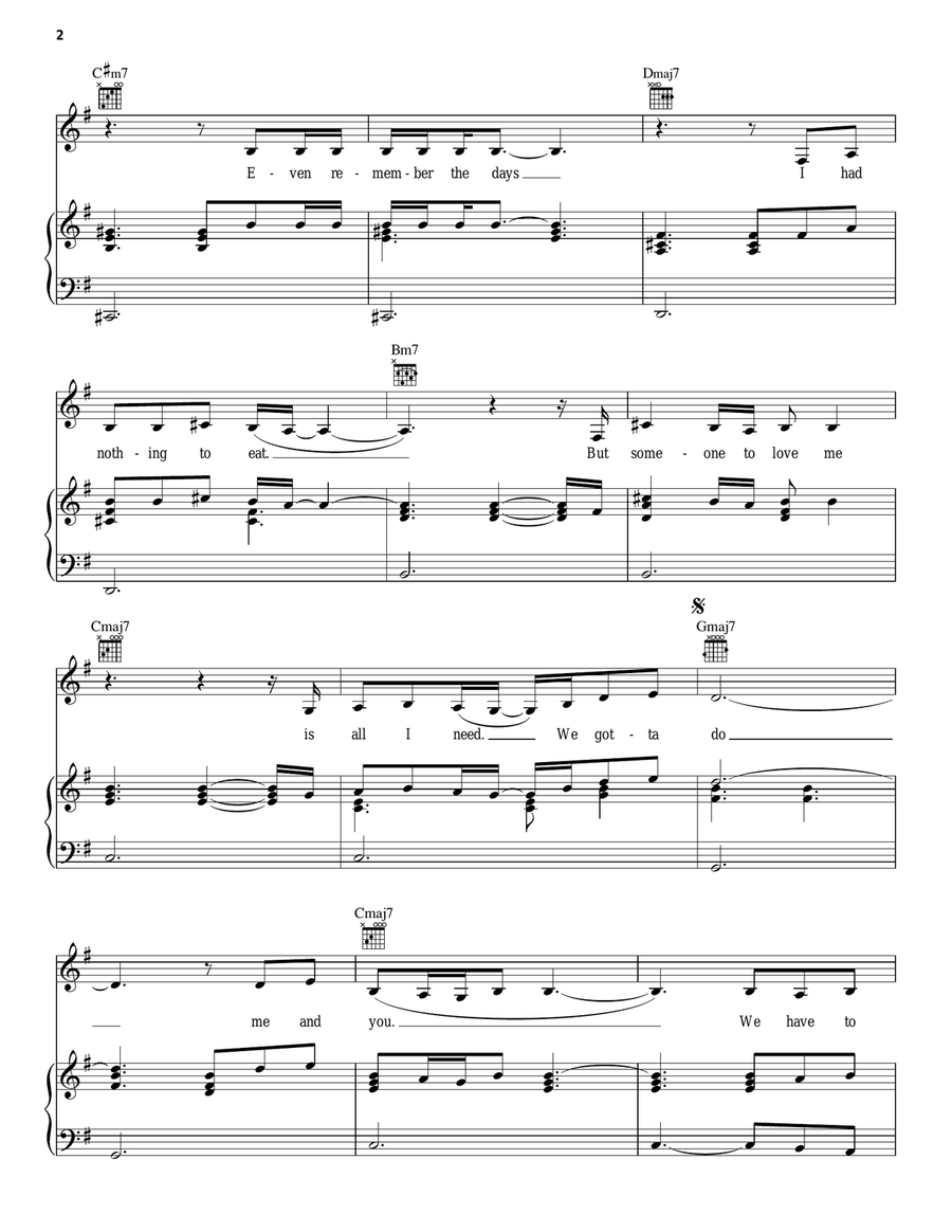 Isn't This The World Piano, Vocal, Guitar scores gallery preview page 2