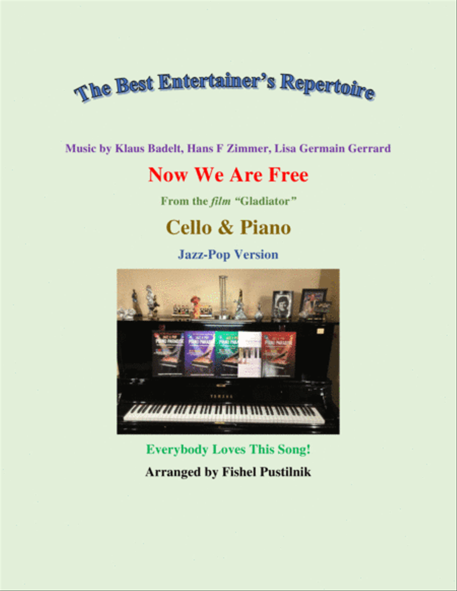 Gladiator Main Theme Piano scores gallery preview page 1