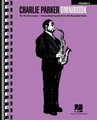 Book cover for Charlie Parker Omnibook - Volume 2