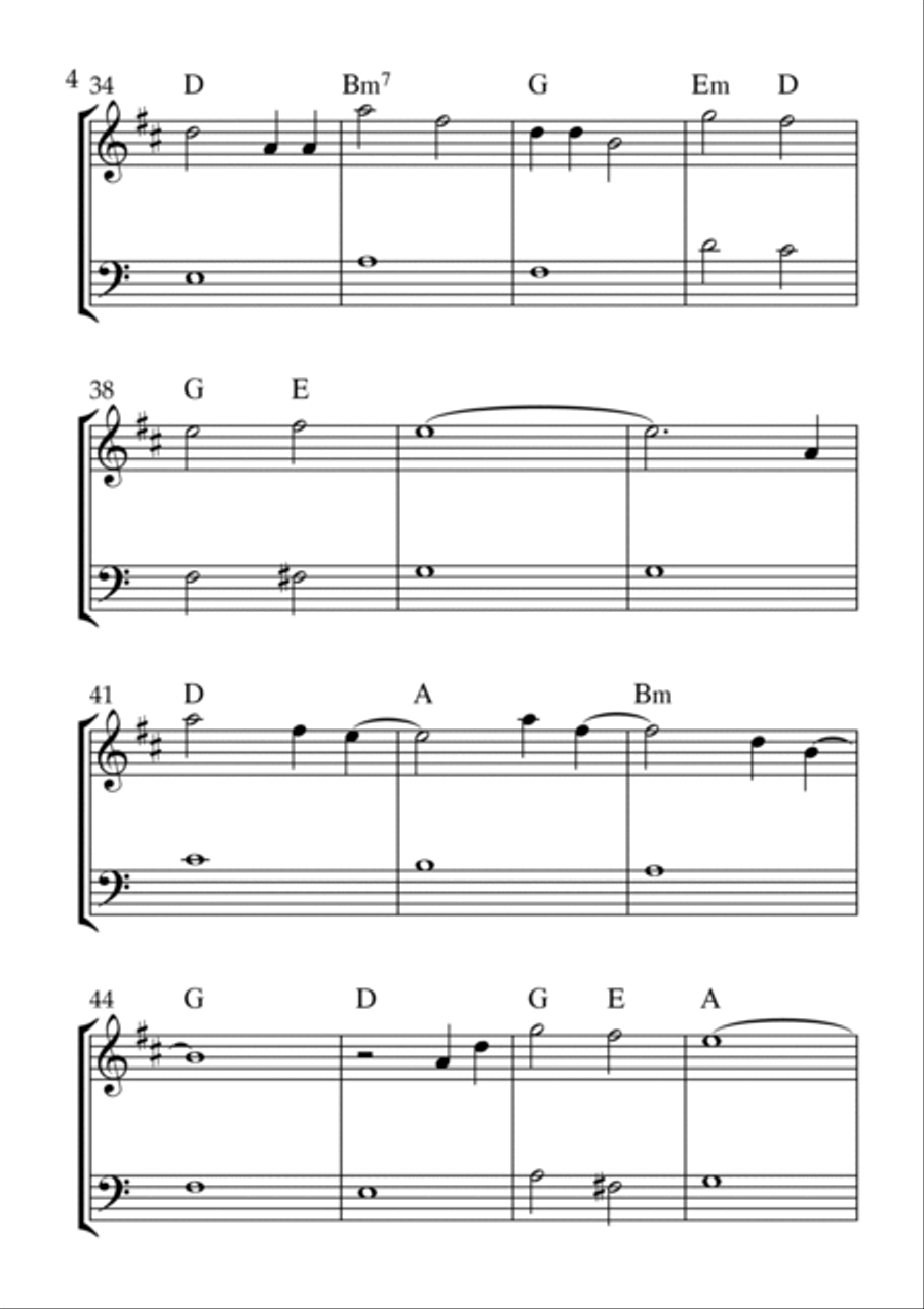Can You Feel The Love Tonight Bassoon scores gallery preview page 4