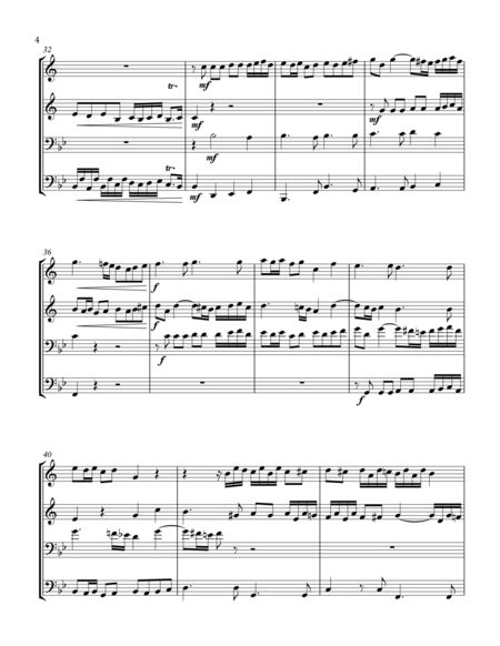 Fugue BWV 947 (brass quartet) image number null