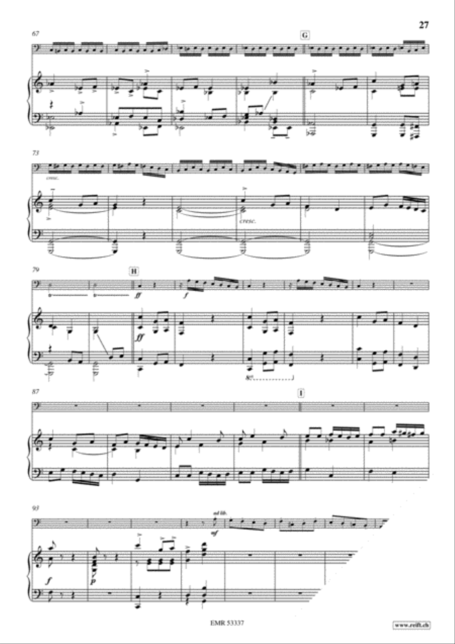 Concerto in A Minor Piano Accompaniment scores gallery preview page 12