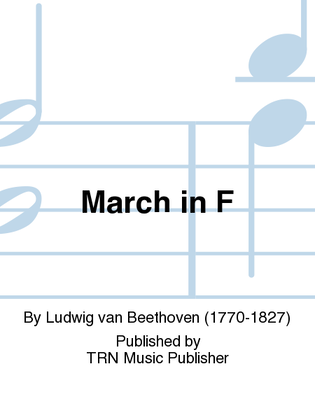 Book cover for March in F
