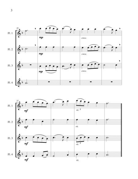 America - Flute Quartet image number null