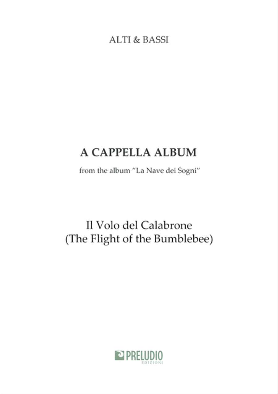 The flight of the bumblebee (A Cappella Funky) 4-Part scores gallery preview page 3